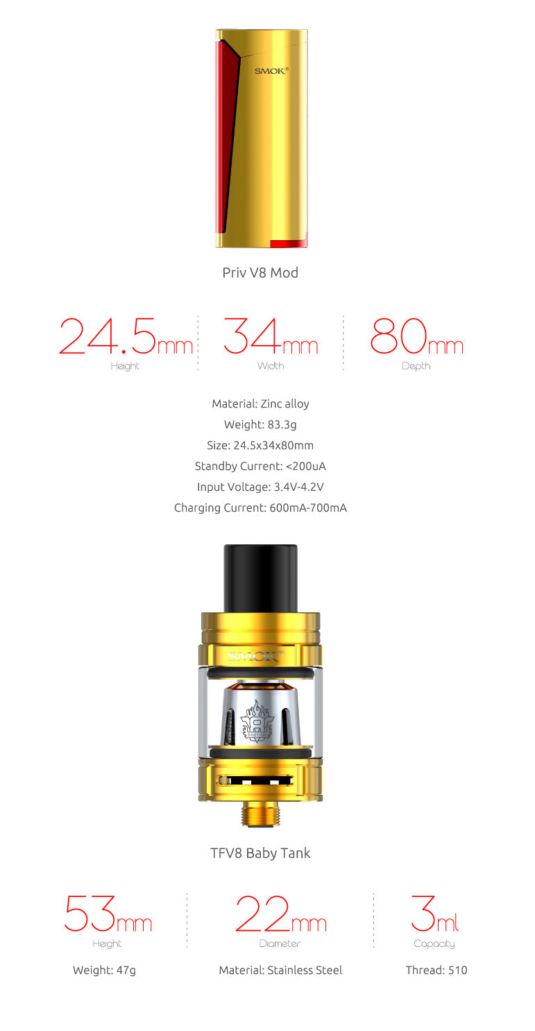 Smok Priv V8
