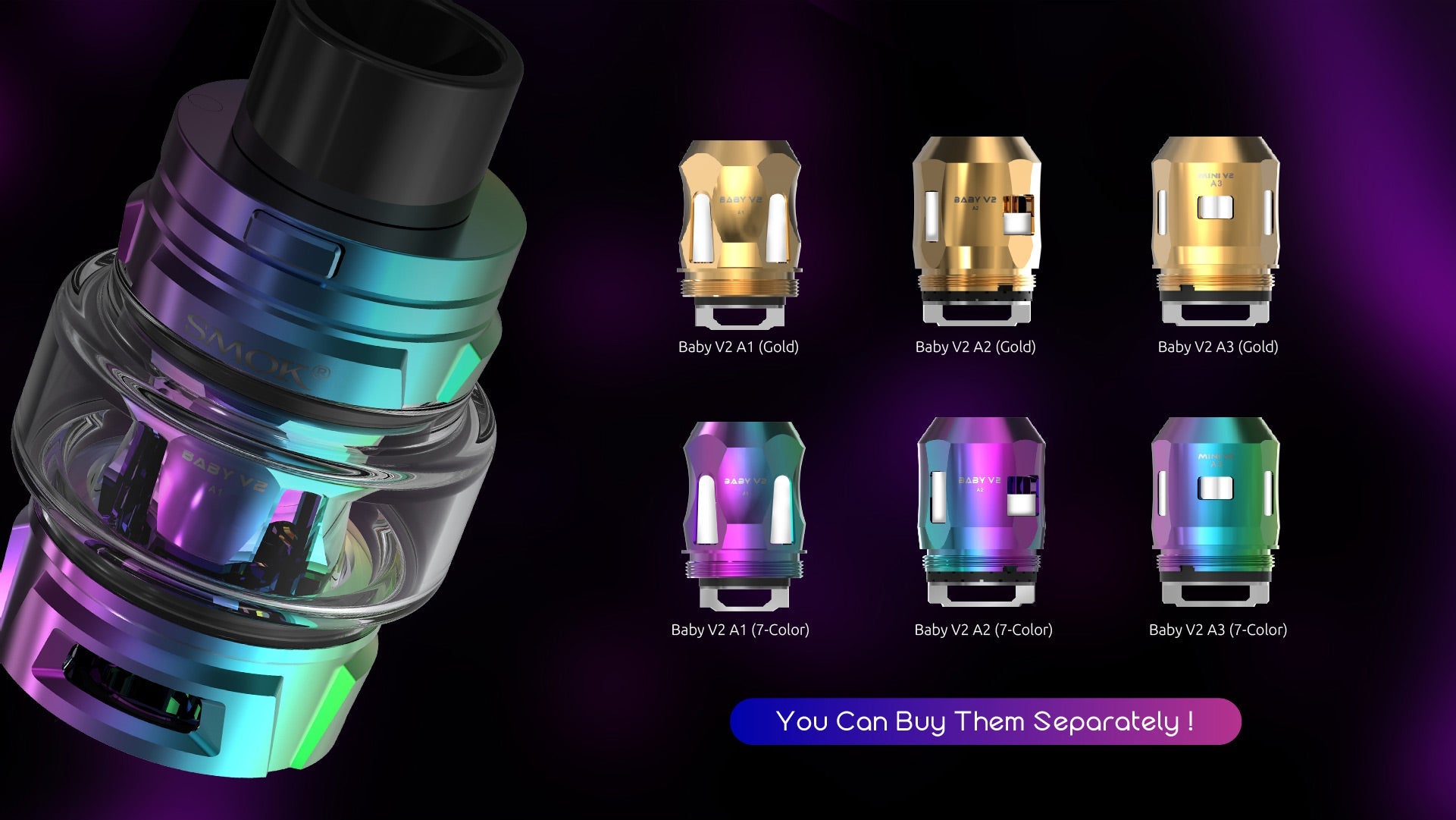 TFV8 Baby V2 Max Mesh