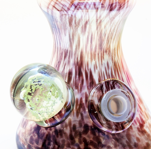 Glass-On-Glass Soft-Glass Water Pipe