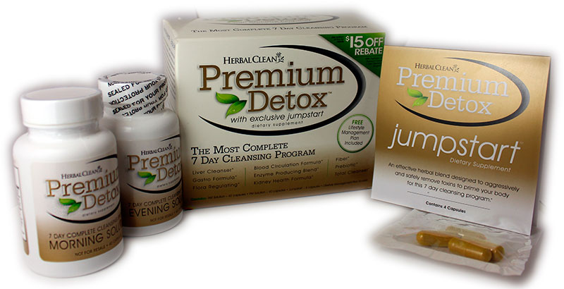 Herbal Clean Premium Detox 7 Day Kit (3 pieces)