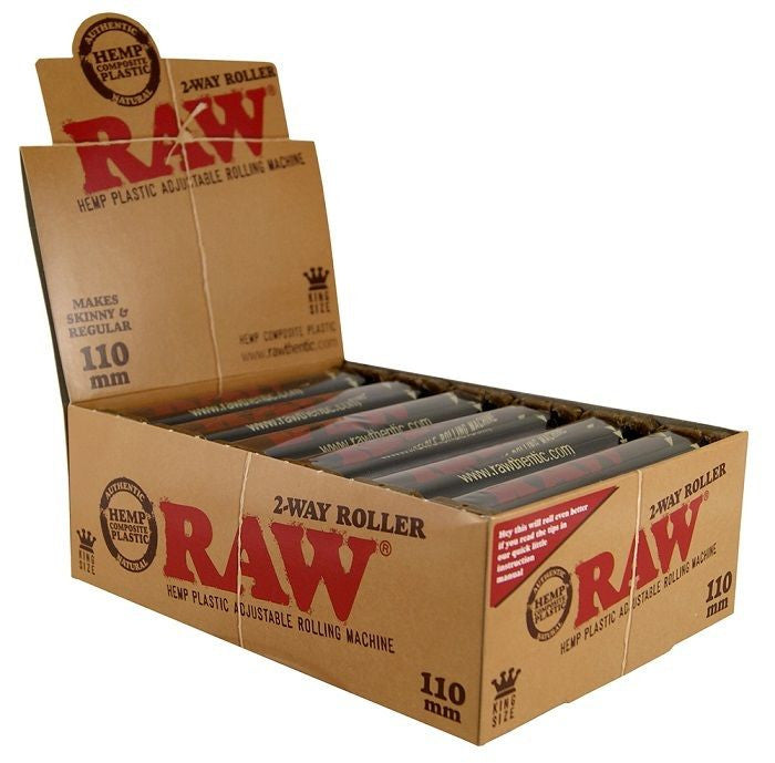 Raw 2 Way Eco Hemp Plastic Roller (110mm) (12ct)