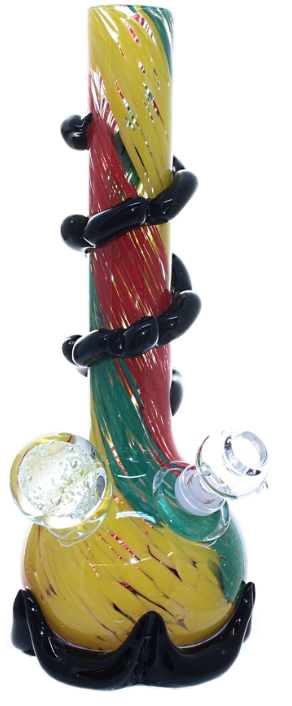 Glass-On-Glass Soft-Glass Water Pipe