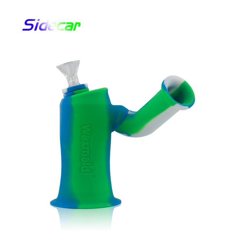 Silicone Sidecar Waxmaid Water Pipe