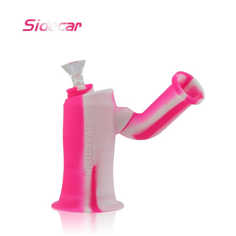 Silicone Sidecar Waxmaid Water Pipe
