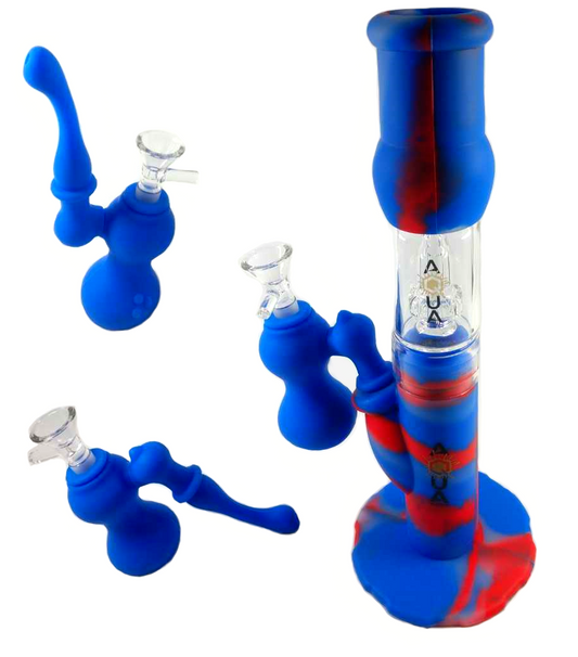 Silicone Hybrid Shower Head Water Pipe