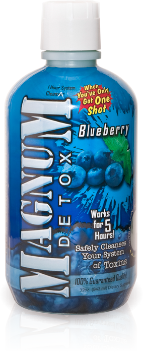 Magnum Detox 32oz 1 Hour Cleanser Blueberry