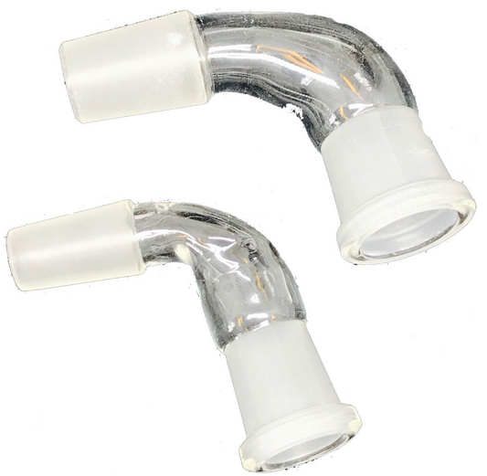 14 Male to 14 Female Bent Adapter Joint Connector