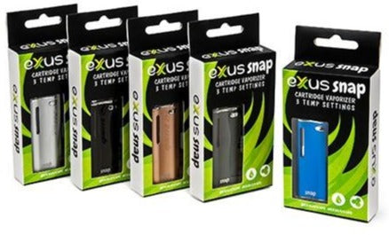 Exxus Snap Cartridge Vaporizer - 3 Temp Settings