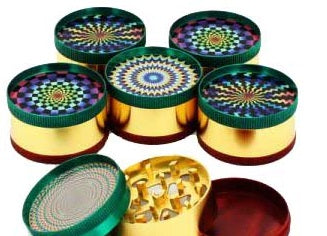 Rasta Kaleidoscope Grinder (50mm)