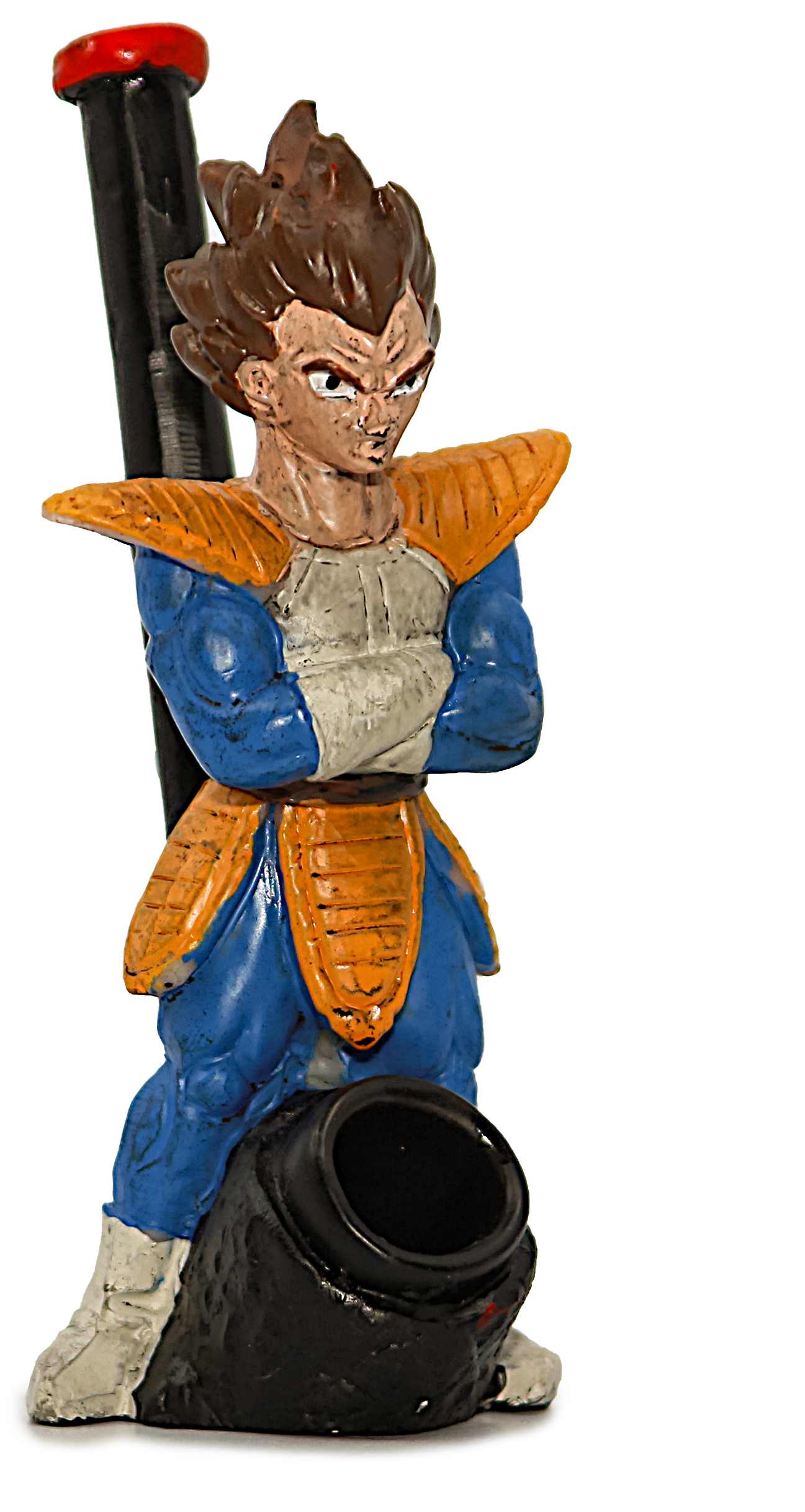 Resin Pipe Arms Crossed