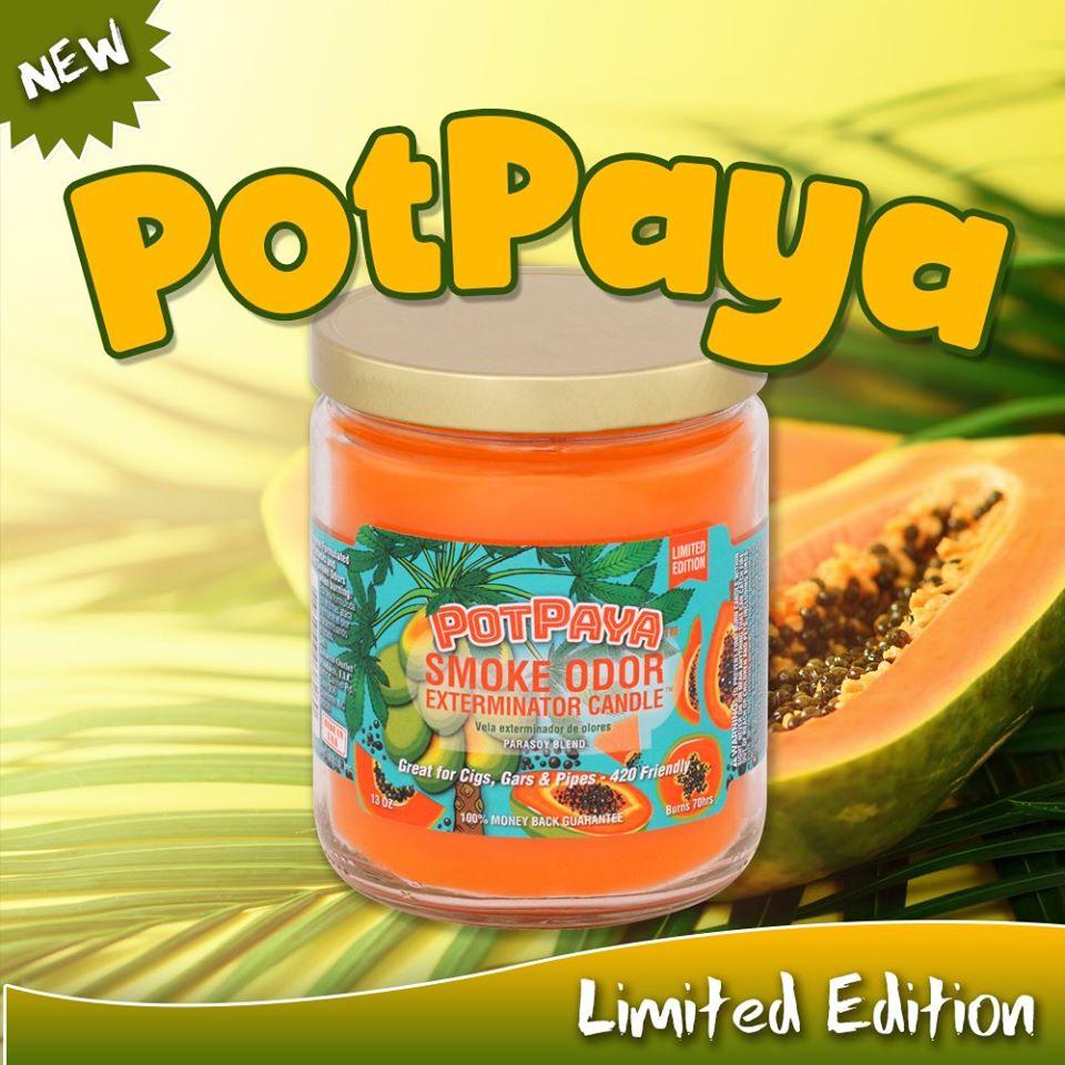 Smoke Odor Exterminator Candle 13oz Potpaya