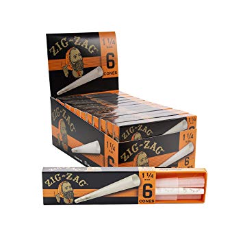 Zig Zag Cones 1 1/4 (24 6 Count)