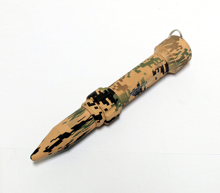 4 1/2" Heavy Duty Desert Digital Camouflage Key Chain Glass Breaker