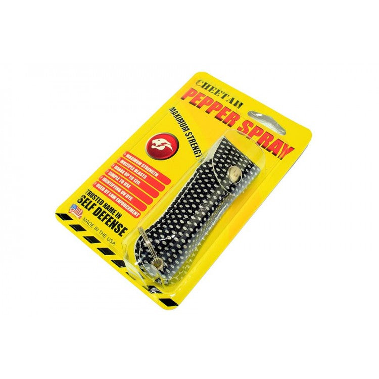 1/2 Oz Pepper Spray W/ Black Case Key Chain