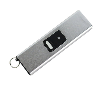 Defender Xtreme Silver Mini Self Defense Stun Gun Flashlight