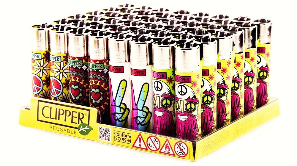 Clipper Lighter Hippie 1 - Special Edition (48ct)
