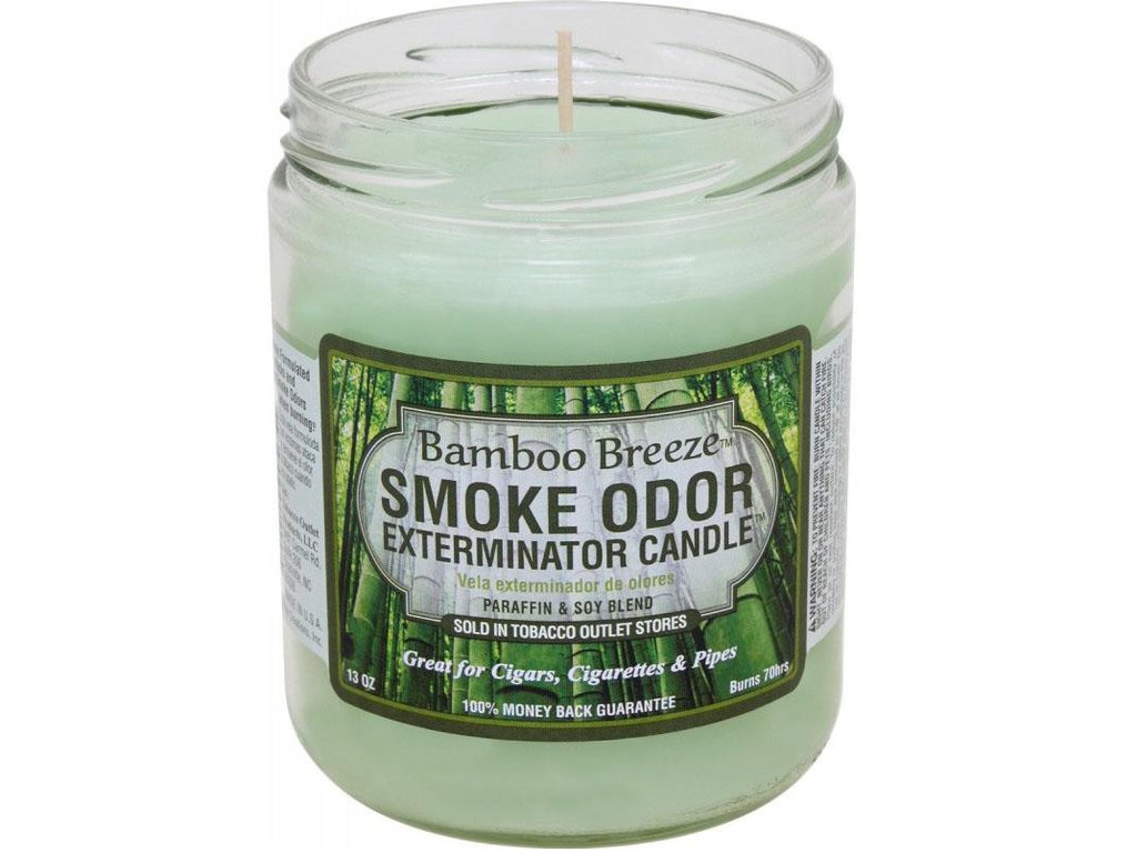 Smoke Odor Exterminator Candle 13oz Bamboo Breeze