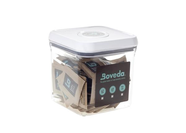 Boveda’s Clear OXO Container