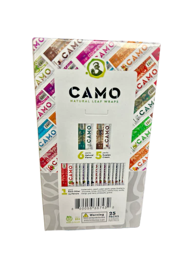 CAMO self-rolling wraps (variety pack)