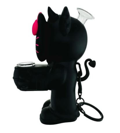 Devil Kitty Silicone Mini Waterpipe