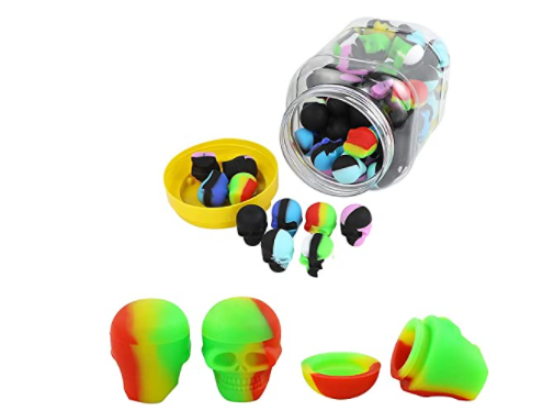 SILICONE SKULL JAR