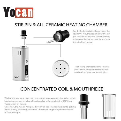 Yocan Explore 2 in 1 vaporizer
