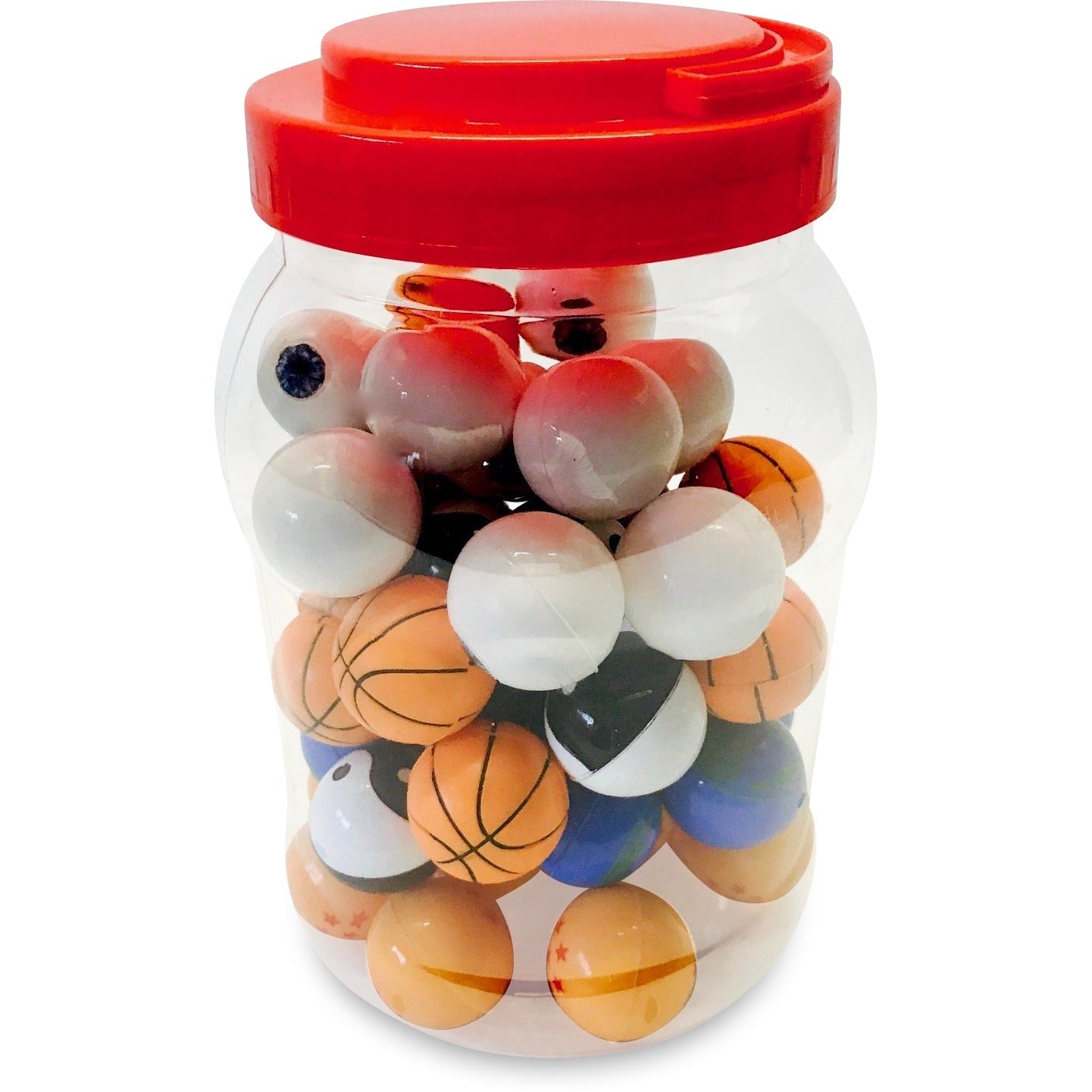 Assorted Silicone Container (Jar of 50)