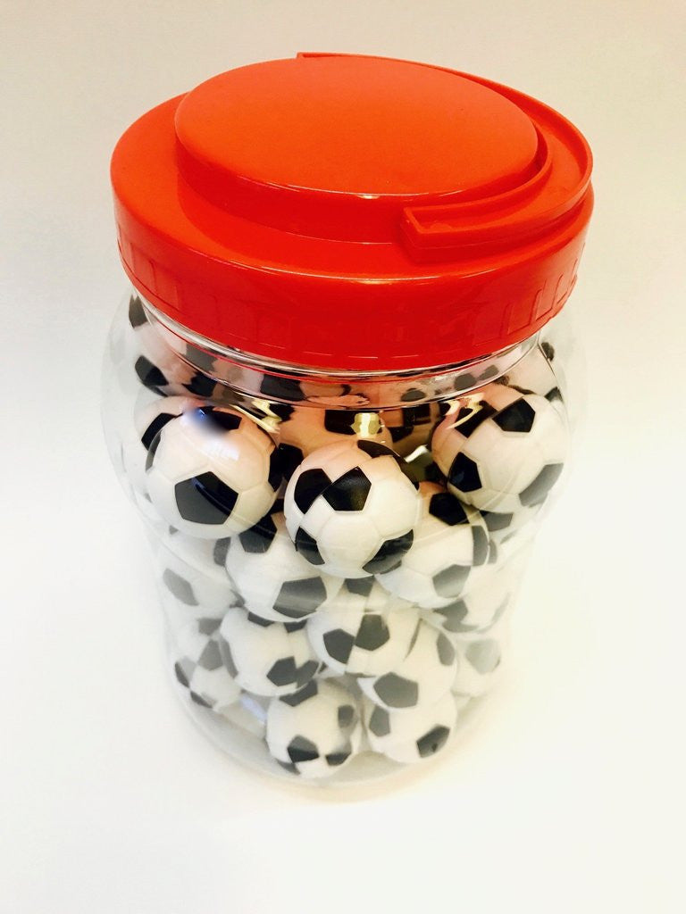Soccer Ball Silicone Container (Jar of 50)