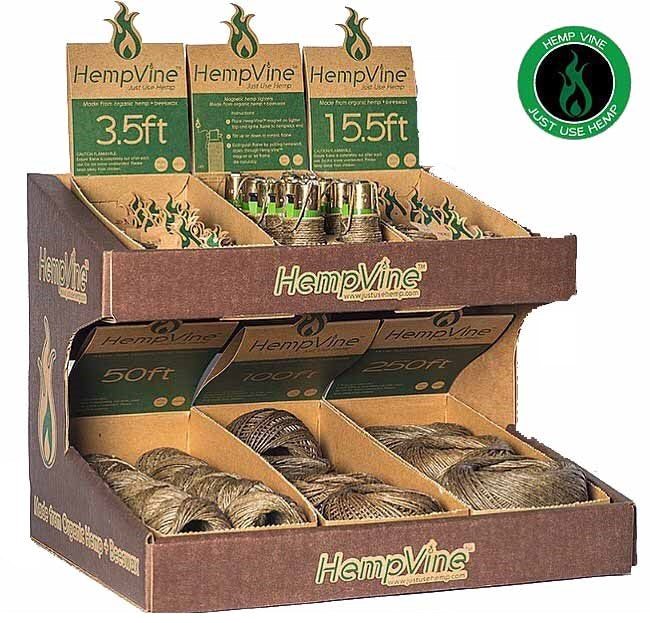 Hempvine Hempwick Display Case