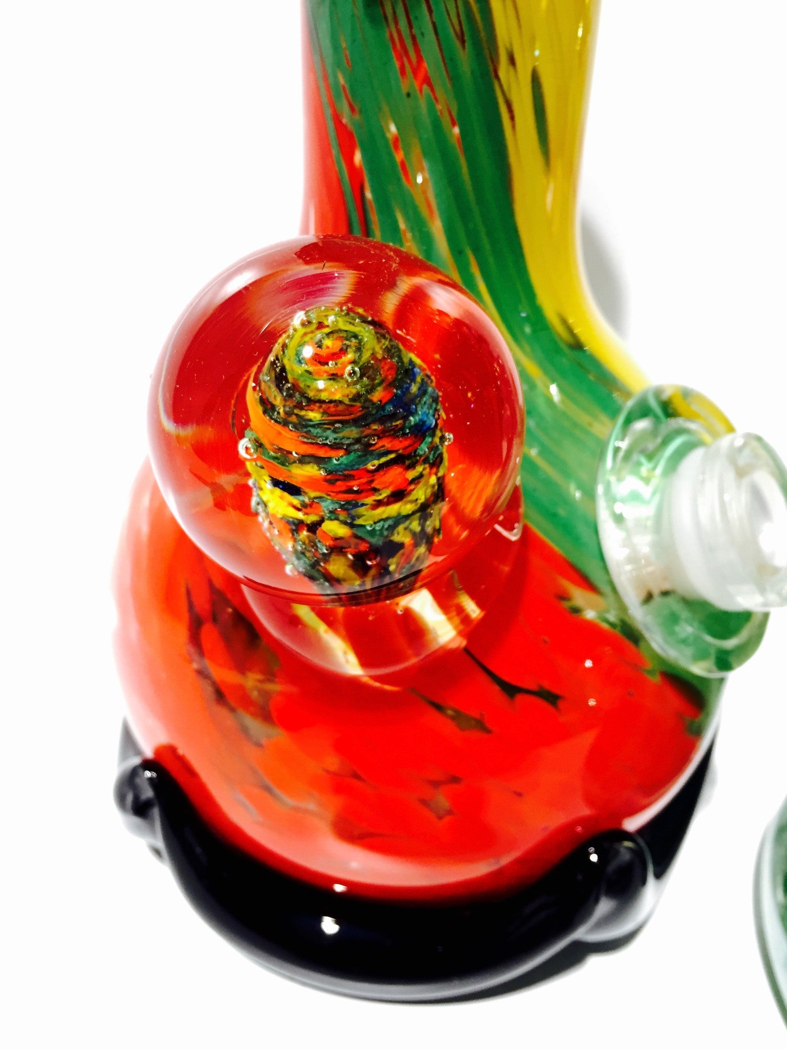 Glass-On-Glass Soft-Glass Water Pipe