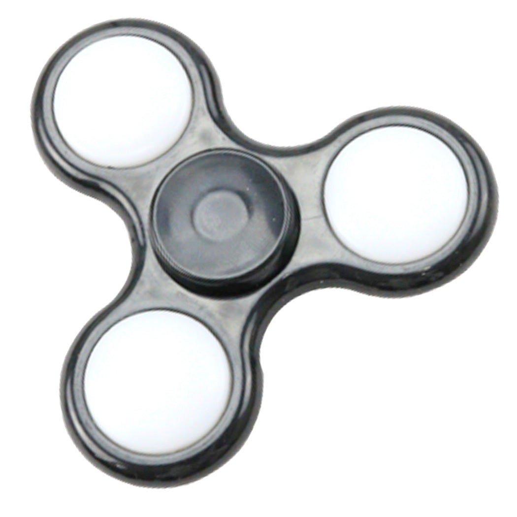LED Fidget Spinner Tri-Spinner Stress Reducer Anxiety Toy For Kids & Adults