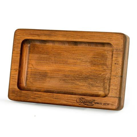 BEAMER Pocket Natural Bamboo Rolling Tray (Mini)