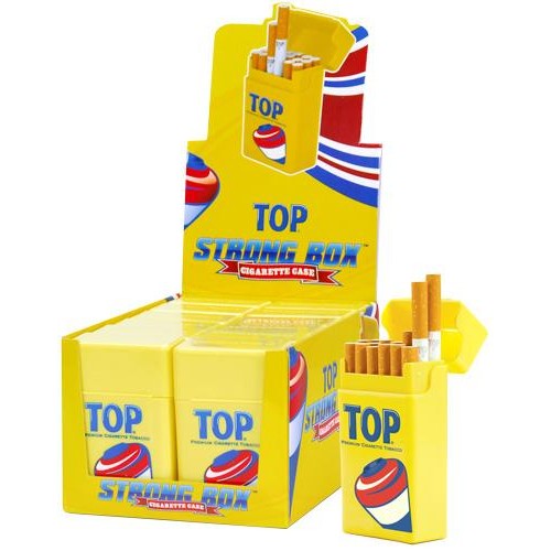 TOP King and 100’s Strong Box Cigarette Case - Set of 12