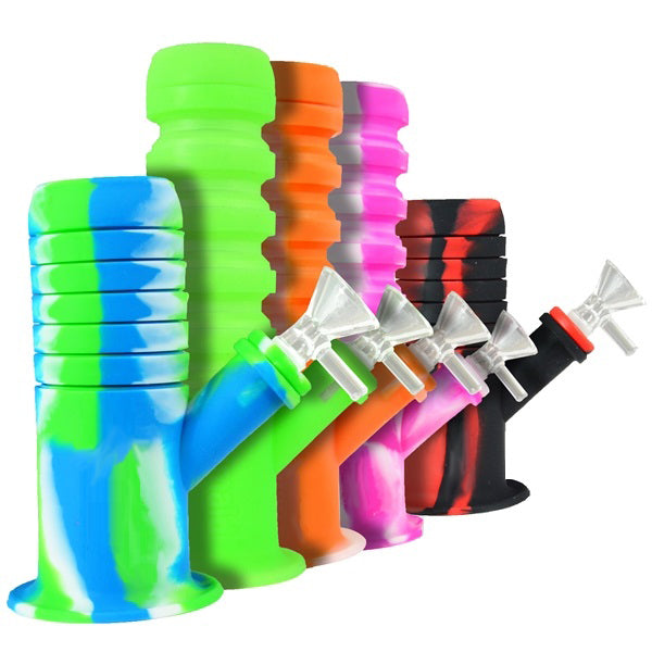 Alien Ape Silicone Slinkie Waterpipe