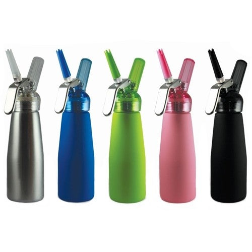 Special Blue Suede Whip Cream Dispenser