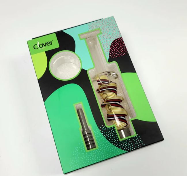 Clover Glass Nectar Collector Set  Perc [NC-143]