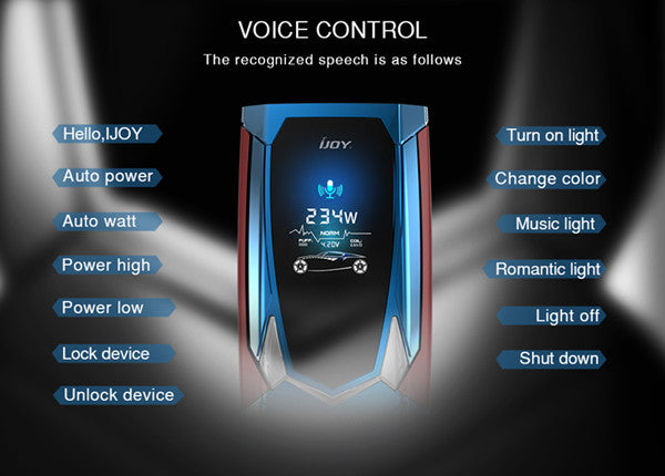 iJoy Avenger 270 234W with Voice Control TC Starter Kit