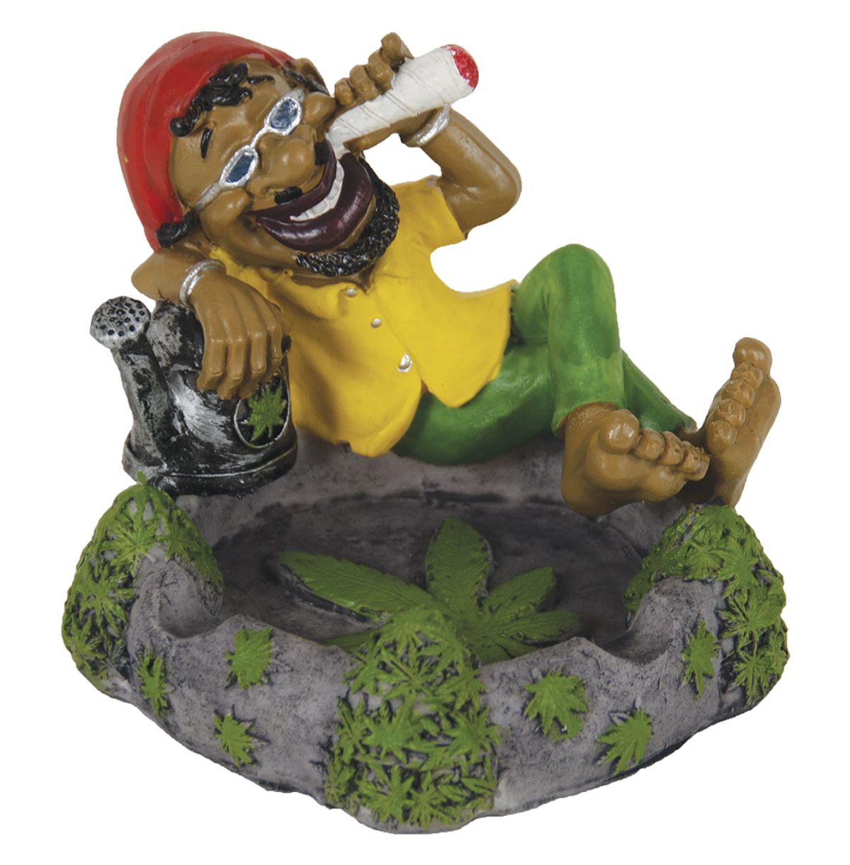 Jamaican Poly Resin Ashtray