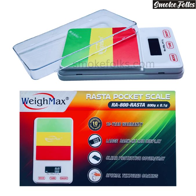 WEIGHTMAX NJ-800 X 0.1G DIGITAL POCKET SCALE