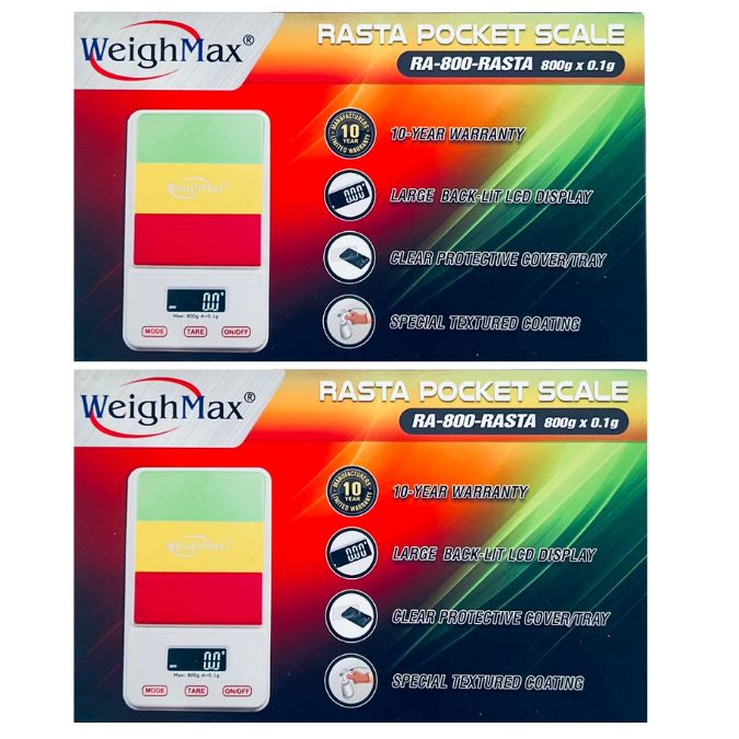 WEIGHTMAX NJ-800 X 0.1G DIGITAL POCKET SCALE