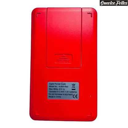 WEIGHTMAX NJ-800 X 0.1G DIGITAL POCKET SCALE