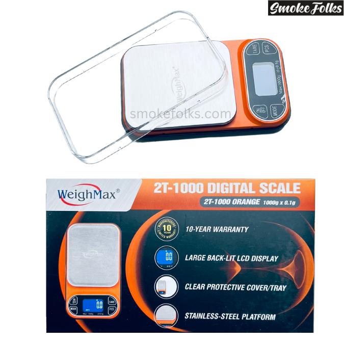 WEIGHTMAX 2T-1000 X 0.1G LED DIGITAL SCALE