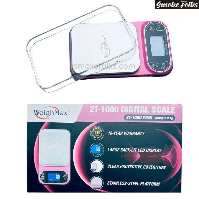 WEIGHTMAX 2T-1000 X 0.1G LED DIGITAL SCALE