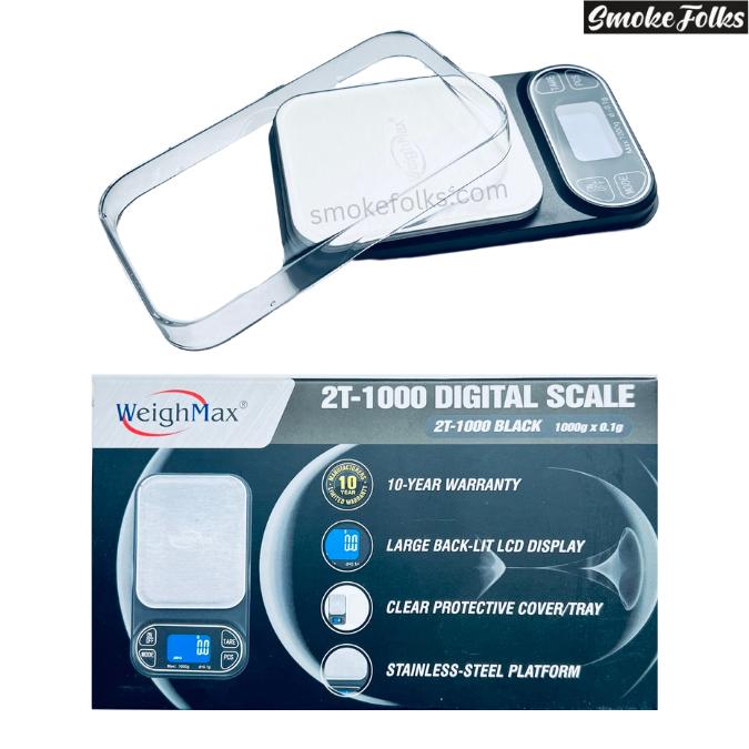 WEIGHTMAX 2T-1000 X 0.1G LED DIGITAL SCALE