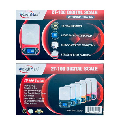 WEIGHTMAX 2T-100 X 0.01G LED DIGITAL SCALE
