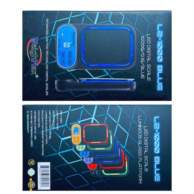 WEIGHTMAX L2-1000 X 0.1G LED DIGITAL SCALE