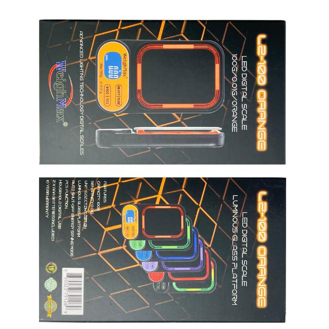WEIGHTMAX L2 100 X 0.01G LED DIGITAL SCALE