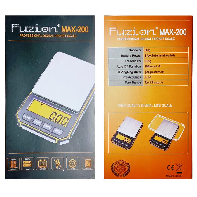 FUZION MAX-200 X P.01G PROFESSIONAL DIGITAL SCALE