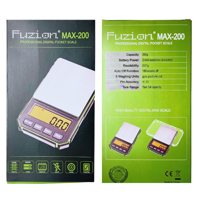 FUZION MAX-200 X P.01G PROFESSIONAL DIGITAL SCALE