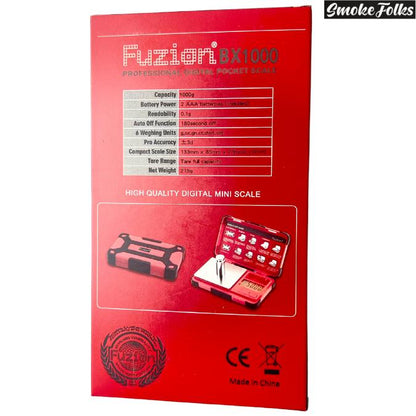 FUZION BX-1000 PROFESSIONAL DIGITAL SCALE